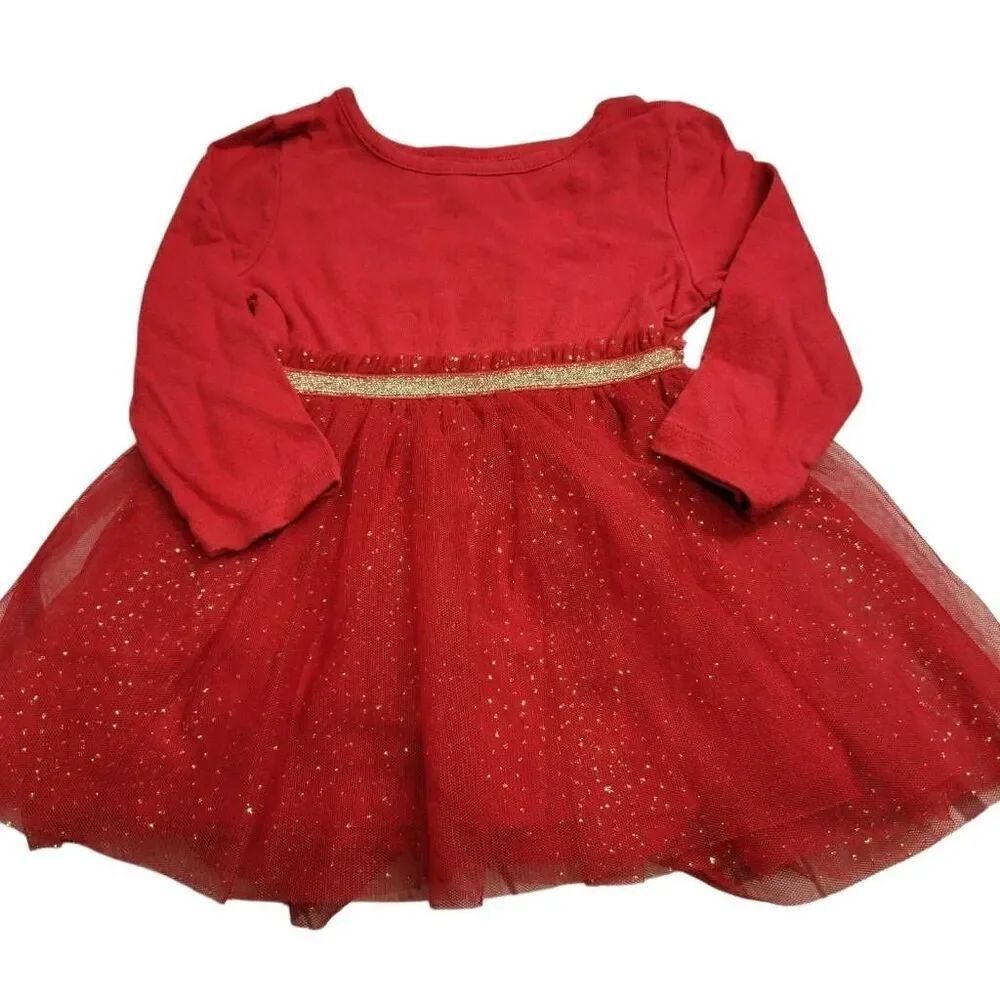 Cat and Jack Christmas dress 12 months